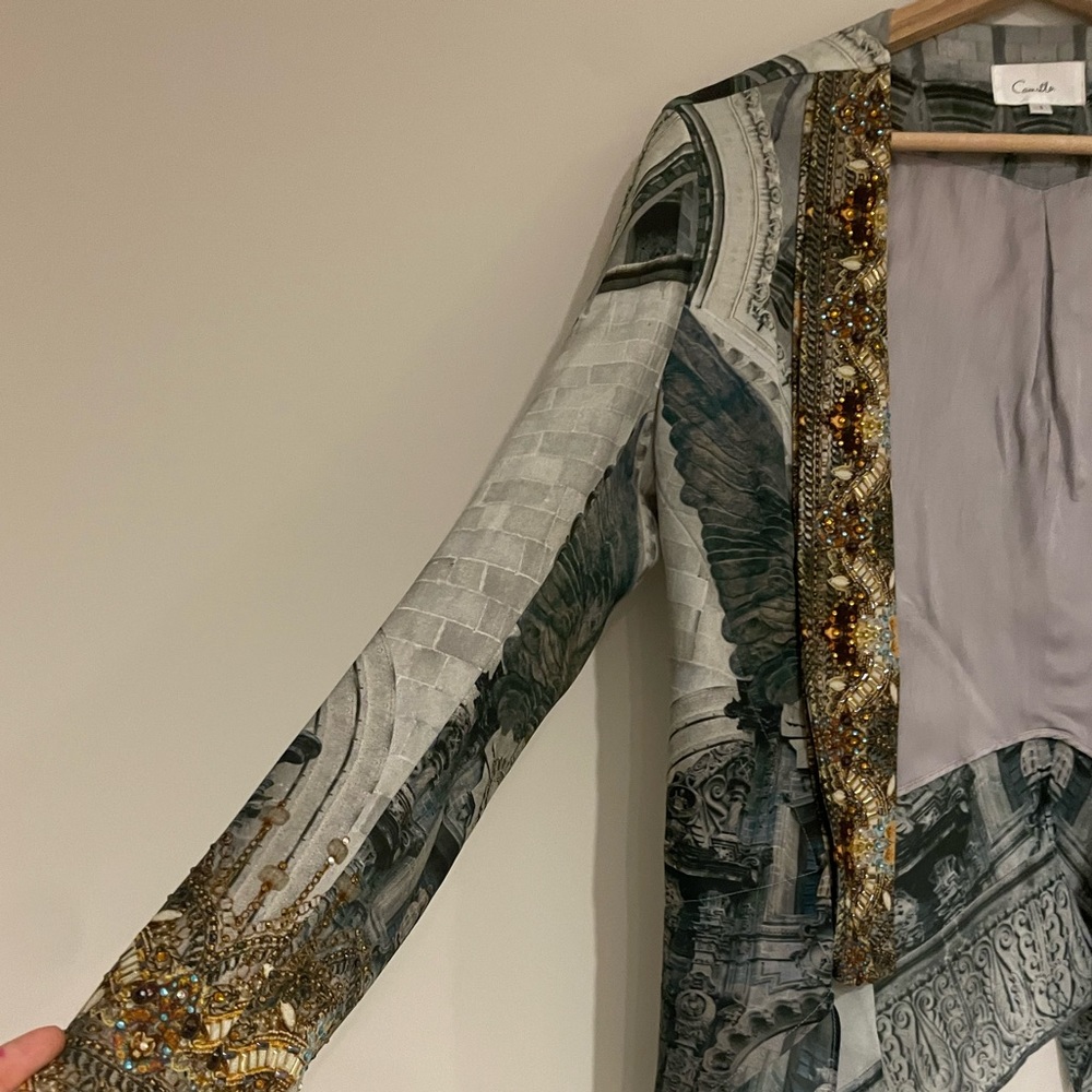 CAMILLA Silk Jacket - size 1 (Au 8) - Picture 2 of 7